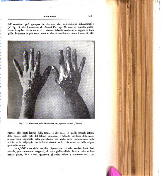 Folia medica periodico trimensile di patologia e clinica medica