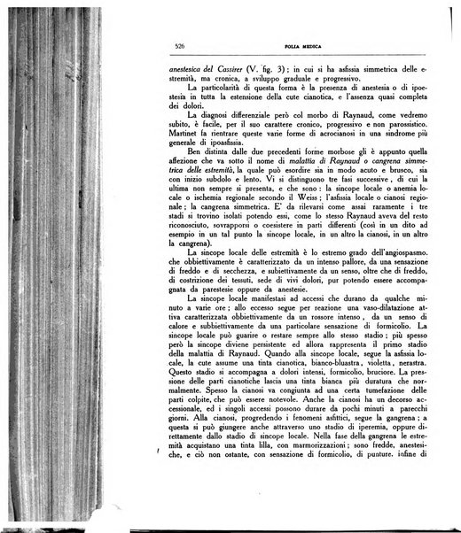 Folia medica periodico trimensile di patologia e clinica medica