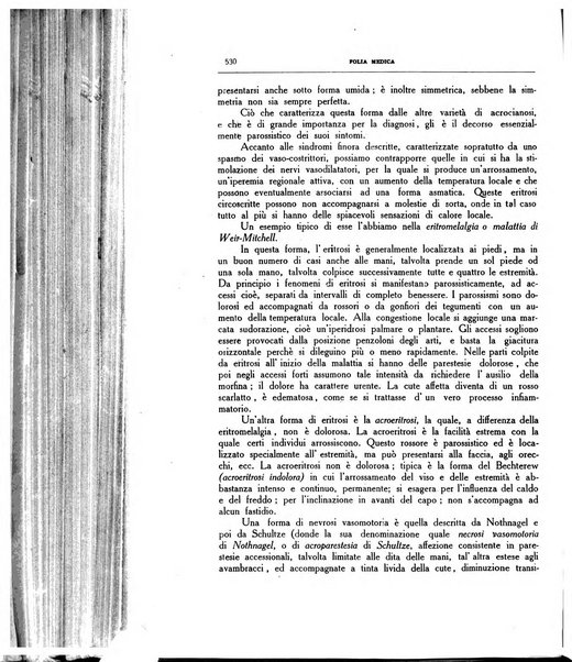 Folia medica periodico trimensile di patologia e clinica medica