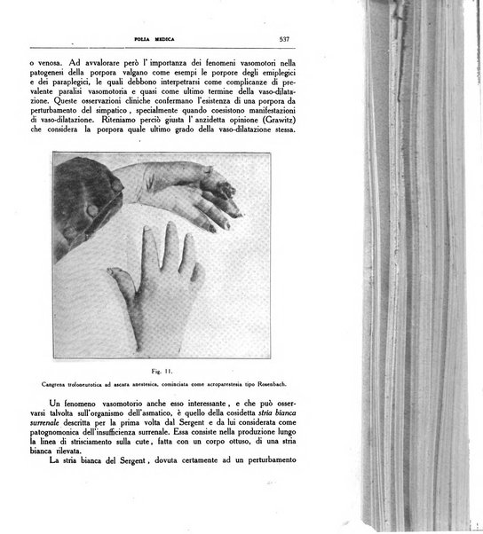 Folia medica periodico trimensile di patologia e clinica medica