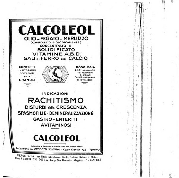 Folia medica periodico trimensile di patologia e clinica medica