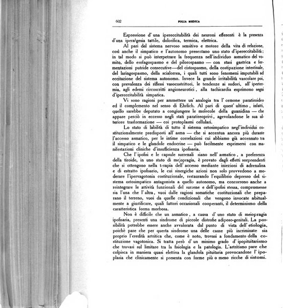 Folia medica periodico trimensile di patologia e clinica medica