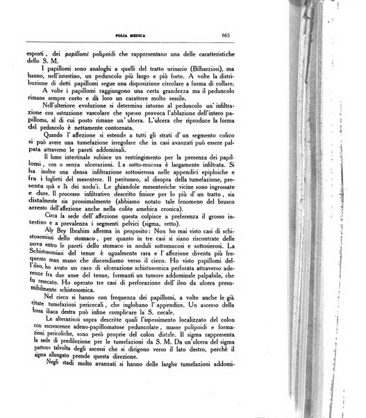 Folia medica periodico trimensile di patologia e clinica medica