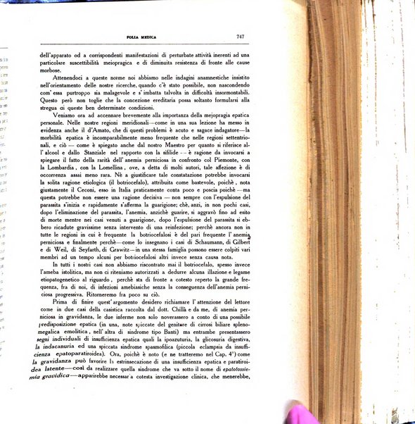 Folia medica periodico trimensile di patologia e clinica medica