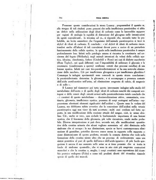 Folia medica periodico trimensile di patologia e clinica medica