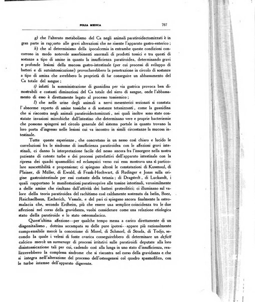 Folia medica periodico trimensile di patologia e clinica medica