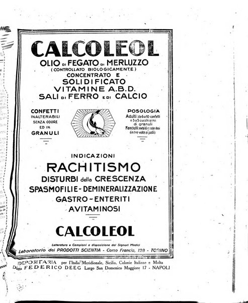 Folia medica periodico trimensile di patologia e clinica medica