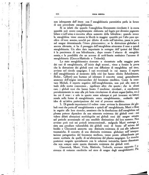 Folia medica periodico trimensile di patologia e clinica medica