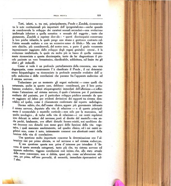 Folia medica periodico trimensile di patologia e clinica medica