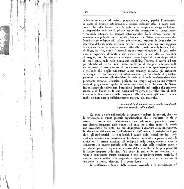 Folia medica periodico trimensile di patologia e clinica medica