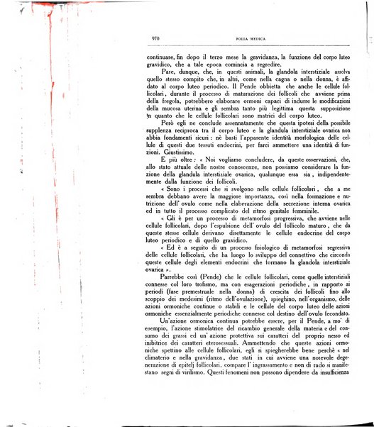 Folia medica periodico trimensile di patologia e clinica medica