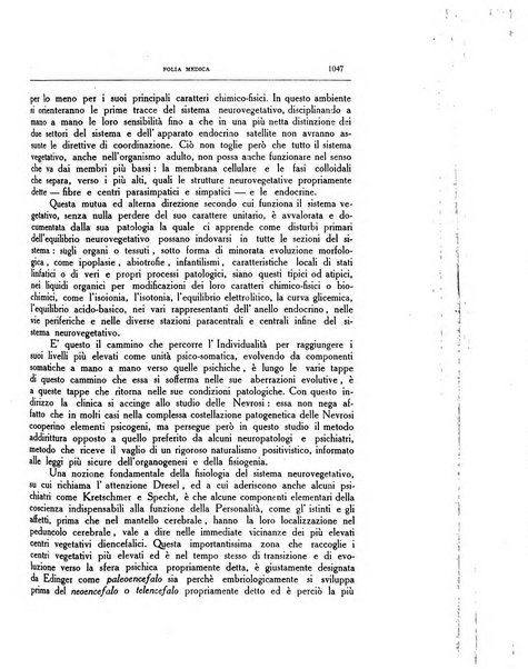 Folia medica periodico trimensile di patologia e clinica medica