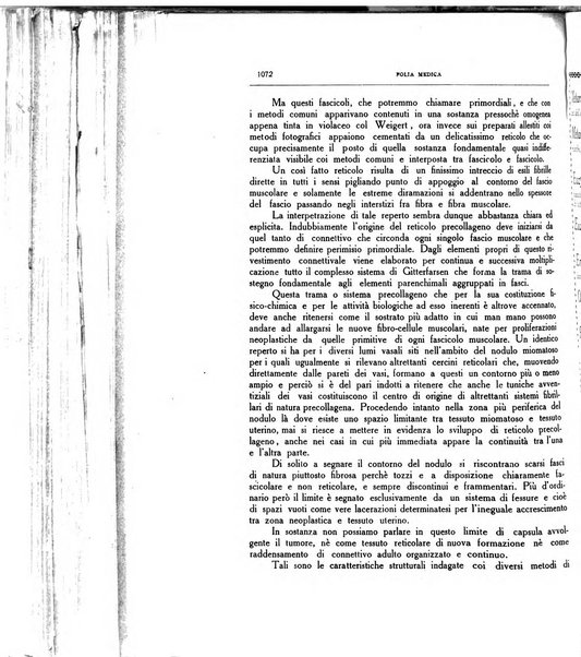 Folia medica periodico trimensile di patologia e clinica medica