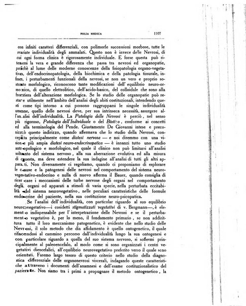 Folia medica periodico trimensile di patologia e clinica medica