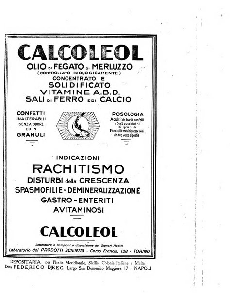 Folia medica periodico trimensile di patologia e clinica medica