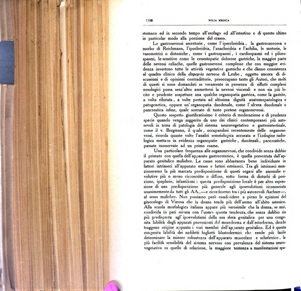 Folia medica periodico trimensile di patologia e clinica medica