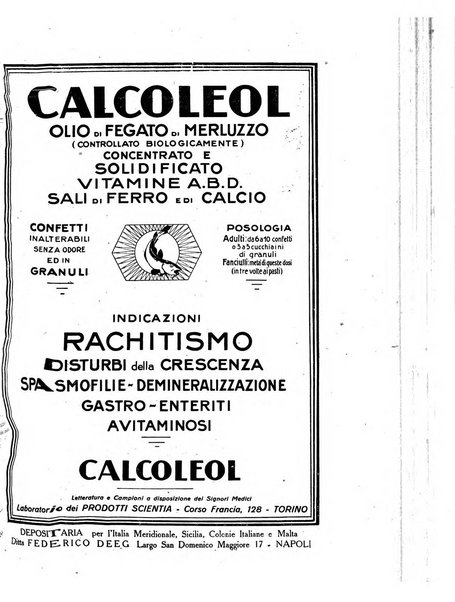 Folia medica periodico trimensile di patologia e clinica medica