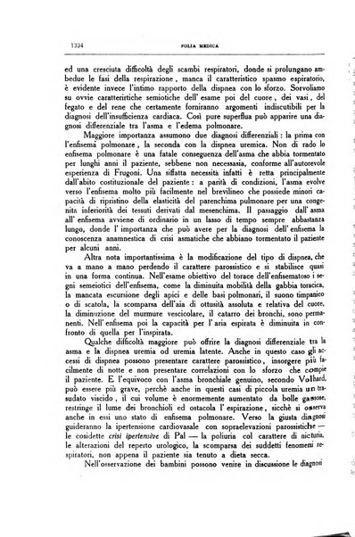 Folia medica periodico trimensile di patologia e clinica medica