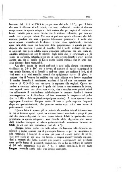 Folia medica periodico trimensile di patologia e clinica medica