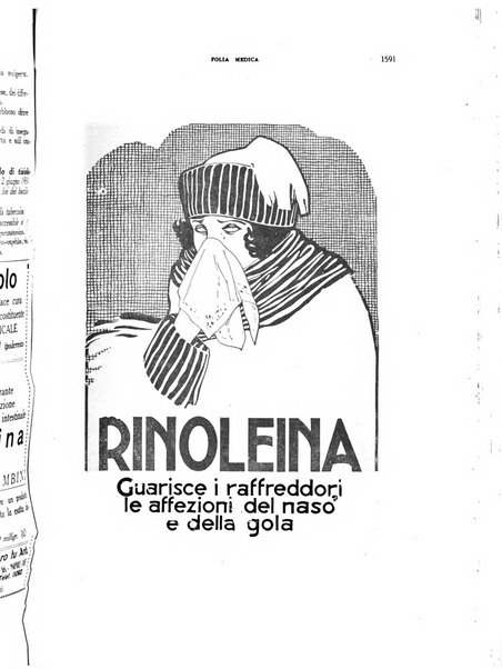 Folia medica periodico trimensile di patologia e clinica medica