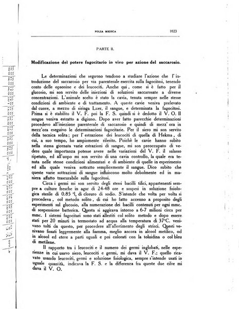 Folia medica periodico trimensile di patologia e clinica medica