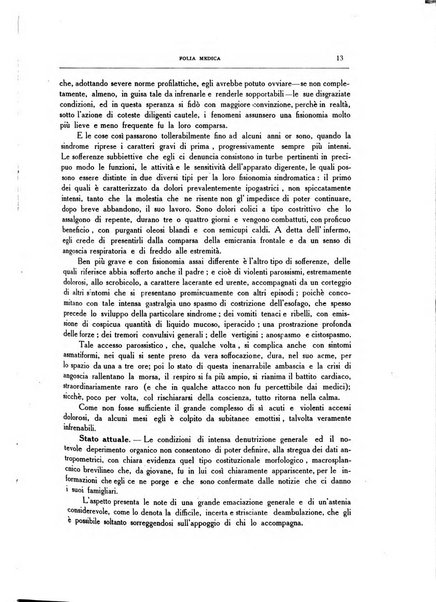 Folia medica periodico trimensile di patologia e clinica medica