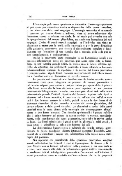 Folia medica periodico trimensile di patologia e clinica medica