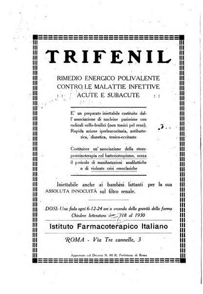 Folia medica periodico trimensile di patologia e clinica medica