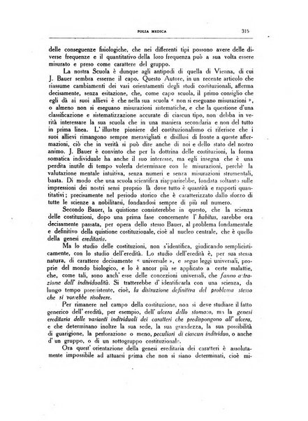 Folia medica periodico trimensile di patologia e clinica medica