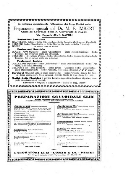 Folia medica periodico trimensile di patologia e clinica medica