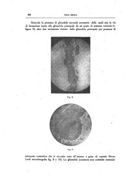 Folia medica periodico trimensile di patologia e clinica medica