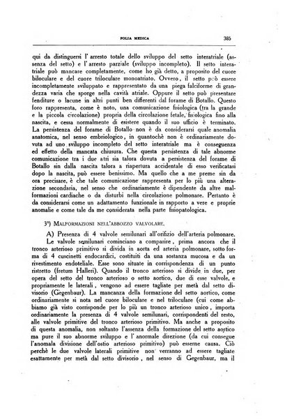 Folia medica periodico trimensile di patologia e clinica medica