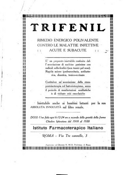 Folia medica periodico trimensile di patologia e clinica medica