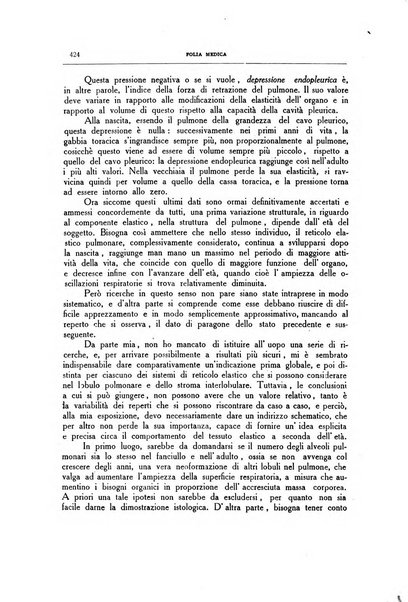 Folia medica periodico trimensile di patologia e clinica medica