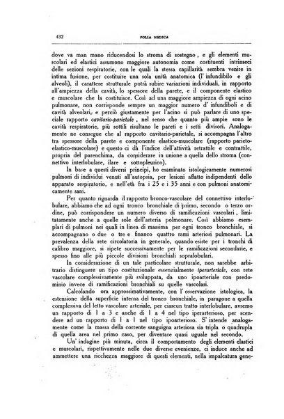 Folia medica periodico trimensile di patologia e clinica medica