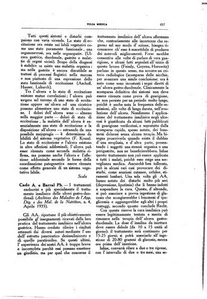 Folia medica periodico trimensile di patologia e clinica medica