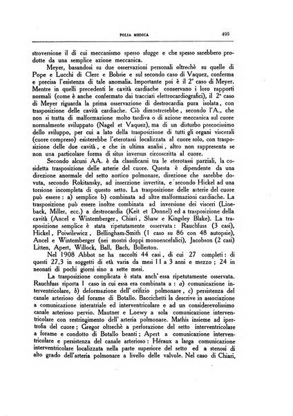 Folia medica periodico trimensile di patologia e clinica medica