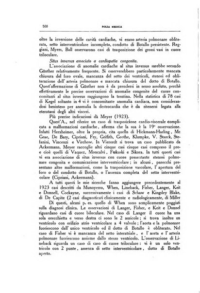 Folia medica periodico trimensile di patologia e clinica medica