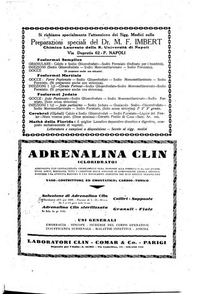 Folia medica periodico trimensile di patologia e clinica medica