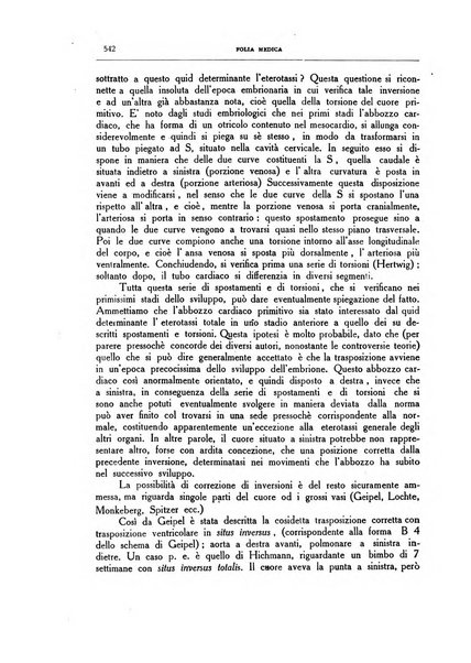 Folia medica periodico trimensile di patologia e clinica medica