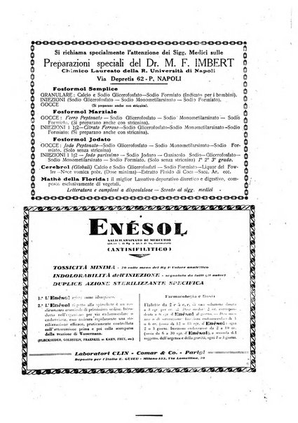 Folia medica periodico trimensile di patologia e clinica medica