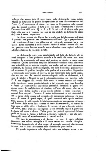 Folia medica periodico trimensile di patologia e clinica medica