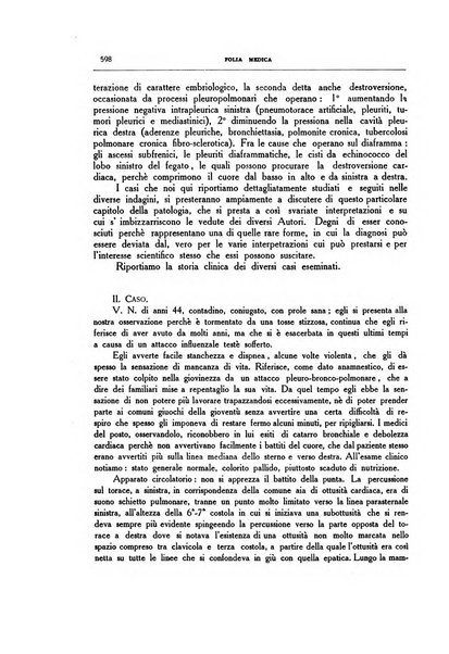 Folia medica periodico trimensile di patologia e clinica medica