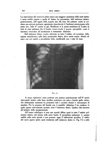 Folia medica periodico trimensile di patologia e clinica medica