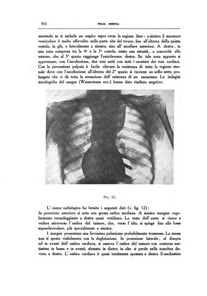 Folia medica periodico trimensile di patologia e clinica medica