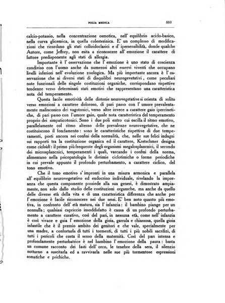 Folia medica periodico trimensile di patologia e clinica medica