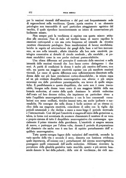 Folia medica periodico trimensile di patologia e clinica medica