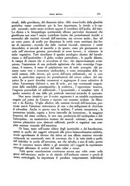 Folia medica periodico trimensile di patologia e clinica medica