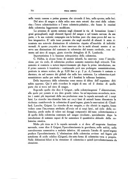 Folia medica periodico trimensile di patologia e clinica medica