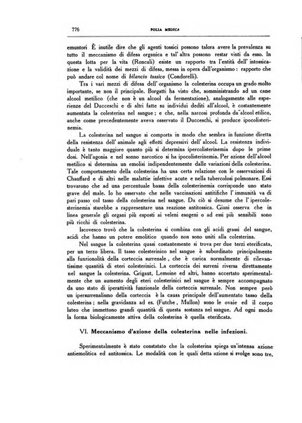 Folia medica periodico trimensile di patologia e clinica medica